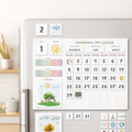 Calendar magnetic interactiv pentru copii - LUMIO
